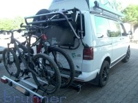 Fahrradträger schwenkbar  VW T5 Links
